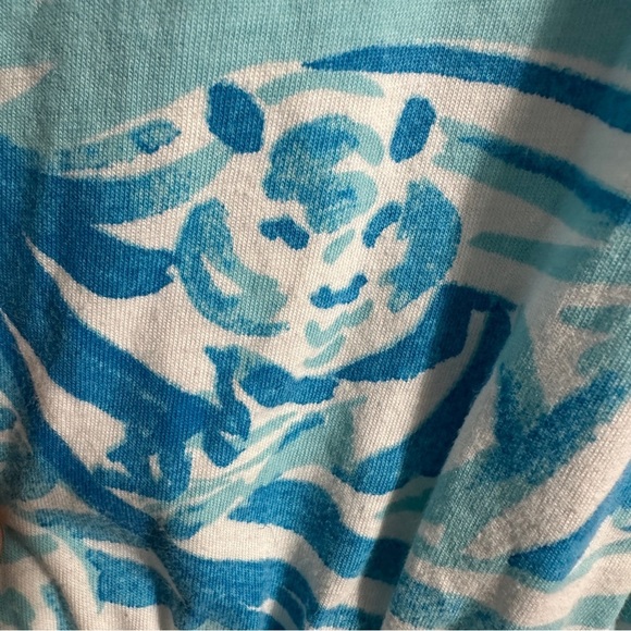 Lilly Pulitzer Windward dress in Sea Ruffles, size M, cotton, spring, summer - Picture 14 of 15